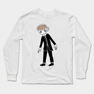 Coffee Head Long Sleeve T-Shirt